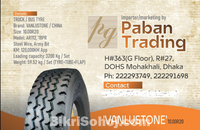 Truck / Bus Tryer 1000R20